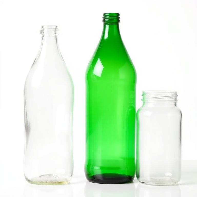 Glass bottles & jars